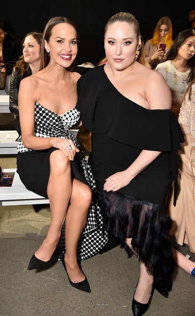 Arielle Kebbel, Hayley Hasselhoff, Celebrities at Fashion Week